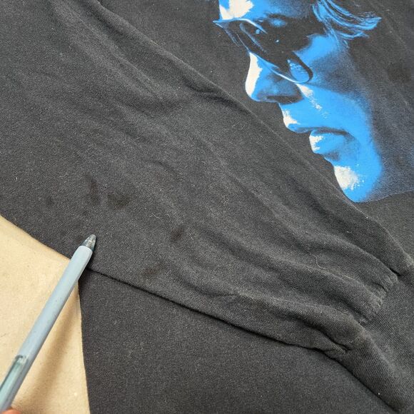 Vtg 90s Ronnie Milsap Long Sleeve Shirt 2XL Band T Western Country Music Y2k - Picture 7 of 11